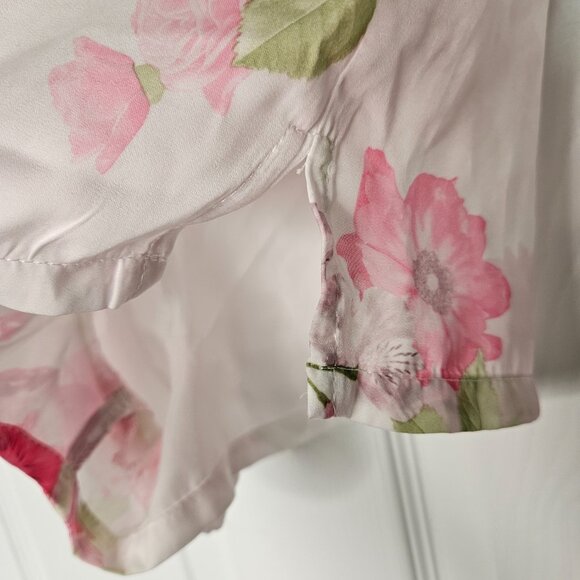 NWOT La Vie En Rose Pink Floral Inner Camisole and Shorts in Floral Size M - Picture 16 of 17